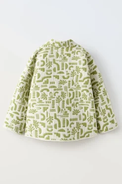 Niños ZARA 6 - 14 Años·Abrigos<KIMONO JACQUARD
