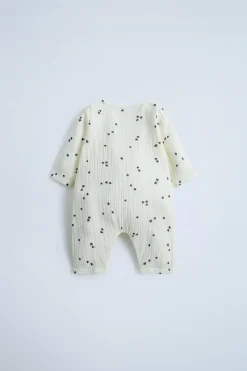 Niños ZARA 0 - 6 Meses·Básicos<KIMONO LARGO PAJARITOS BAMBULA