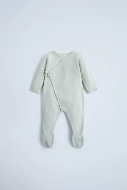 Niños ZARA 0 - 6 Meses·Punto|0 - 6 Meses·Básicos<KIMONO PUNTO LINKS