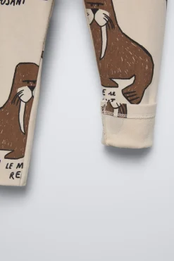 Niños ZARA 1½ - 6 Años·Pantalones|1½ - 6 Años·Leggings<LEGGING ESTAMPADO MORSAS