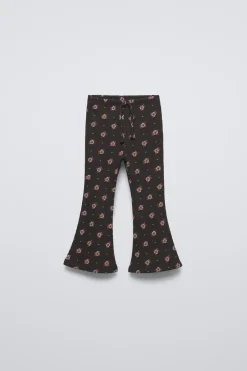 Niños ZARA 1½ - 6 Años·Pantalones|1½ - 6 Años·Leggings<LEGGING FLARE ESTAMPADO