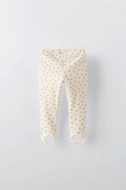Niños ZARA 1½ - 6 Años·Pantalones|1½ - 6 Años·Leggings<LEGGING FUSEAU FLORES
