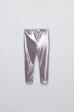 Niños ZARA 1½ - 6 Años·Pantalones|1½ - 6 Años·Leggings<LEGGING METALIZADO