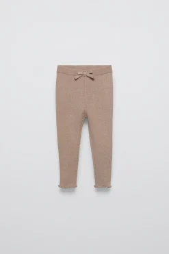 Niños ZARA 1½ - 6 Años·Punto|1½ - 6 Años·Pantalones<LEGGING PUNTO LAZO