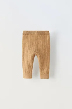 Niños ZARA 0 - 6 Meses·Punto|0 - 6 Meses·Leggings / Polainas<LEGGING RIB BOTONES