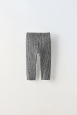 Niños ZARA 1½ - 6 Años·Punto|1½ - 6 Años·Pantalones<LEGGING RIB CASHMERE