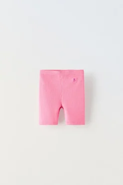 Niños ZARA 1½ - 6 Años·Leggings|1½ - 6 Años·Faldas / Bermudas<LEGGING RIB CICLISTA ETIQUETA