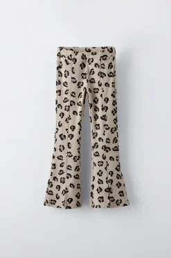 Niños ZARA 6 - 14 Años·Pantalones|6 - 14 Años·Leggings<LEGGING RIB FLARE