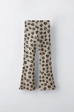 Niños ZARA 6 - 14 Años·Pantalones|6 - 14 Años·Leggings<LEGGING RIB FLARE