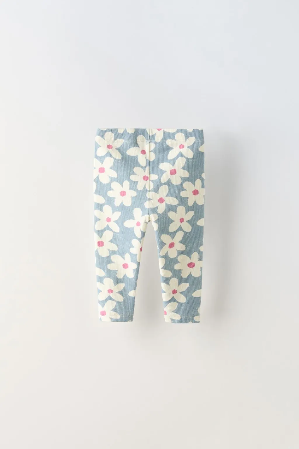 Niños ZARA 6 - 18 Meses·Conjuntos|6 - 18 Meses·Pantalones / Leggings<LEGGING RIB FLORES
