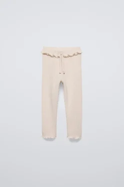 Niños ZARA 1½ - 6 Años·Pantalones|1½ - 6 Años·Leggings<LEGGING RIB SOFT TOUCH