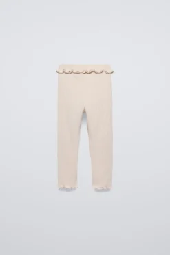 Niños ZARA 1½ - 6 Años·Pantalones|1½ - 6 Años·Leggings<LEGGING RIB SOFT TOUCH