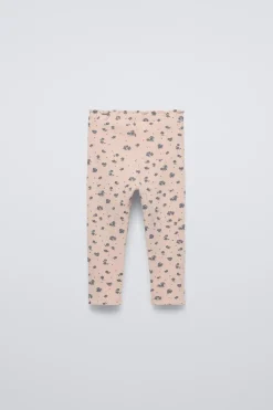Niños ZARA 1½ - 6 Años·Pantalones|1½ - 6 Años·Leggings<LEGGING SOFT TOUCH FLORES