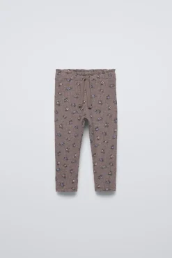 Niños ZARA 1½ - 6 Años·Pantalones|1½ - 6 Años·Leggings<LEGGING SOFT TOUCH FLORES
