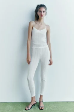 Best LEGGINGS POINTELLE Mujer Pantalones|Lenceria