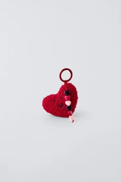 Niños ZARA 1½ - 6 Años·Accesorios|6 - 14 Años·Accesorios<LLAVERO CORAZÓN BORREGUILLO