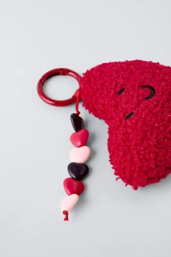 Niños ZARA 1½ - 6 Años·Accesorios|6 - 14 Años·Accesorios<LLAVERO CORAZÓN BORREGUILLO