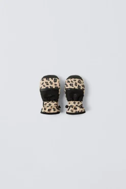 Niños ZARA 1½ - 6 Años·Accesorios|1½ - 6 Años·Deporte / Chándal<MANOPLAS ANIMAL PRINT ANTIDESLIZANTES SKI COLLECTION