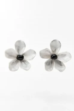 Discount MAXI PENDIENTES FLOR RESINA Mujer Accesorios / Bisuteria