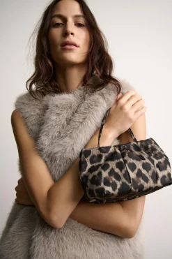 Discount MINI BOLSO DE MANO ESTAMPADO ANIMAL Mujer Accesorios / Bisuteria