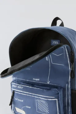 Niños ZARA 6 - 14 Años·Bolsos / Mochilas|6 - 14 Años·Bolsos / Mochilas<MINI MOCHILA TEXTO