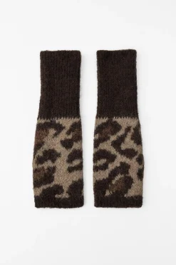 Sale MITONES PUNTO ESTAMPADO ANIMAL Mujer Accesorios / Bisuteria