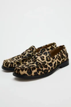 Best MOCASÍN ESTAMPADO ANIMAL PIEL Mujer Zapatos