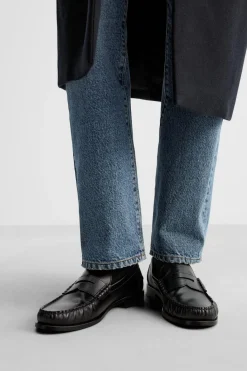 Clearance MOCASÍN PIEL ANTIFAZ Hombre Piel|Zapatos