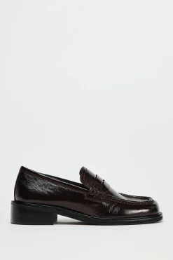 Clearance MOCASÍN PUNTA CUADRADA PIEL Mujer Zapatos