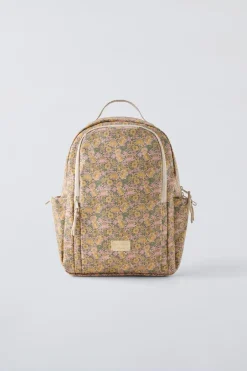 Niños ZARA 6 - 14 Años·Bolsos / Mochilas<MOCHILA FLORES