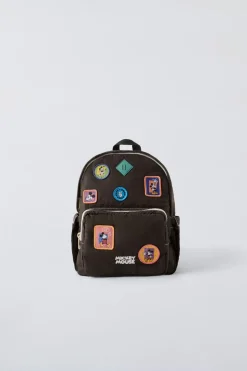 Niños ZARA 1½ - 6 Años·Licencias|1½ - 6 Años·Bolsos / Mochilas<MOCHILA PARCHES MICKEY MOUSE © DISNEY.