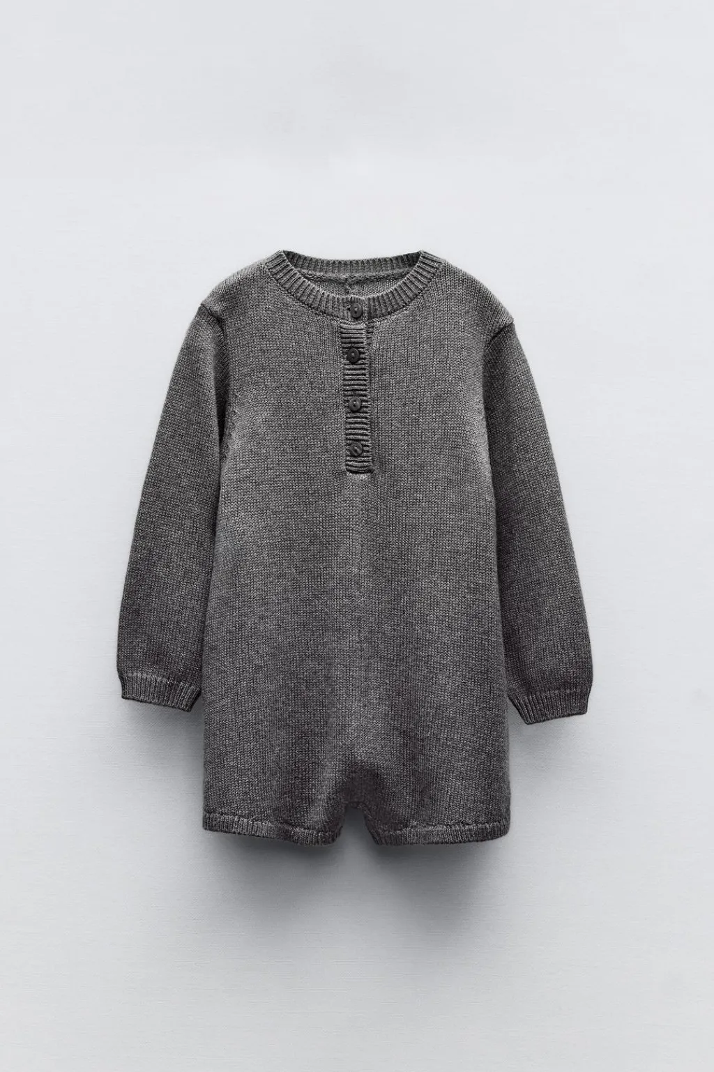 Niños ZARA 1½ - 6 Años·Vestidos / Petos|1½ - 6 Años·Punto<MONO CORTO PUNTO