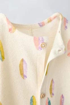 Niños ZARA 6 - 18 Meses·Vestidos / Monos<MONO CORTO TABLAS SURF