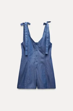 Best MONO CORTO TIRANTES LAZOS Mujer Vestidos