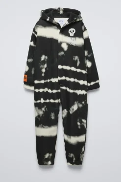 Niños ZARA 6 - 14 Años·Sudaderas|6 - 14 Años·Pantalones<MONO ESTAMPADO CALAVERA