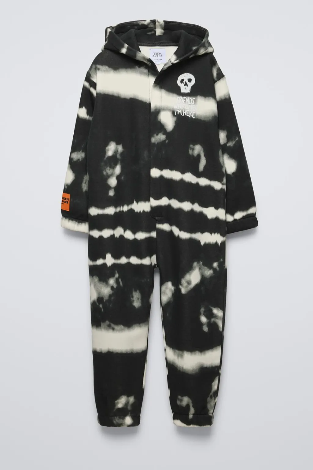 Niños ZARA 6 - 14 Años·Sudaderas|6 - 14 Años·Pantalones<MONO ESTAMPADO CALAVERA