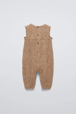 Niños ZARA 6 - 18 Meses·Vestidos / Monos<MONO ESTAMPADO FLORES