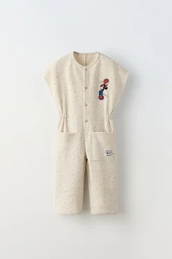Niños ZARA 1½ - 6 Años·Vestidos / Petos|1½ - 6 Años·Pantalones<MONO LARGO MINNIE MOUSE SPORTS © DISNEY