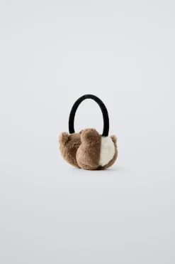 Niños ZARA 1½ - 6 Años·Accesorios|6 - 14 Años·Accesorios<OREJERAS BORDADO CASTOR