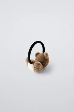 Niños ZARA 1½ - 6 Años·Accesorios|6 - 14 Años·Accesorios<OREJERAS BORDADO CASTOR