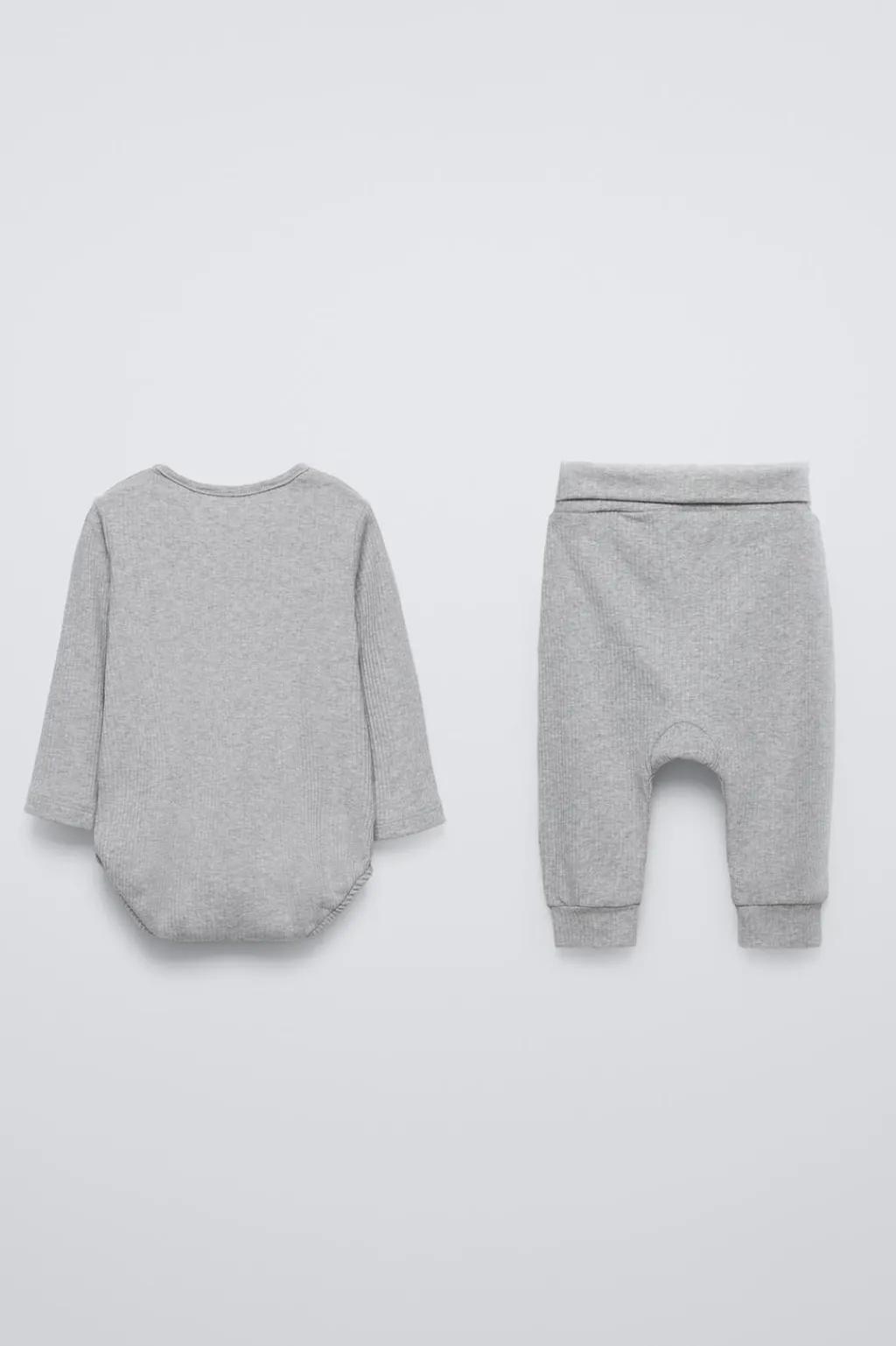 Niños ZARA 0 - 6 Meses·Bodies / Camisas|0 - 6 Meses·Leggings / Polainas<PACK BODY Y LEGGING RIB