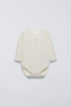 Niños ZARA 1½ - 6 Años·Ropa Interior / Calcetines|0 - 6 Meses·Bodies / Camisas<PACK CINCO BODIES FLORECITAS