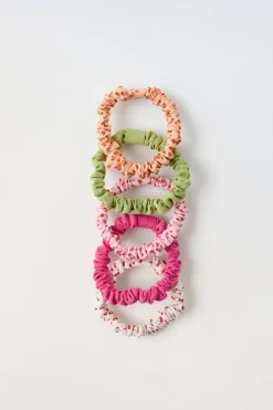 Niños ZARA 1½ - 6 Años·Accesorios|6 - 14 Años·Accesorios<PACK CINCO COLETEROS FINOS FRUTAS