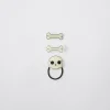 Niños ZARA 1½ - 6 Años·Accesorios|6 - 14 Años·Accesorios<PACK COLETERO CALAVERA Y PINZAS HUESOS GLOW IN THE DARK