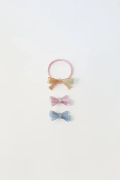 Niños ZARA 1½ - 6 Años·Accesorios|6 - 14 Años·Accesorios<PACK COLETERO Y PINZAS LACITOS