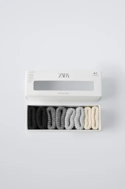 Niños ZARA 0 - 6 Meses·Ropa Interior / Pijamas|0 - 6 Meses·Básicos<PACK CUATRO CALCETINES COLORES