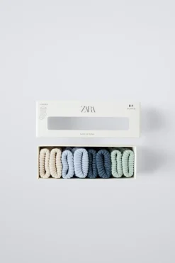 Niños ZARA 0 - 6 Meses·Ropa Interior / Pijamas|0 - 6 Meses·Básicos<PACK CUATRO CALCETINES COLORES