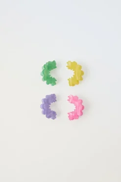 Niños ZARA 1½ - 6 Años·Accesorios|6 - 14 Años·Accesorios<PACK CUATRO PINZAS ONDAS