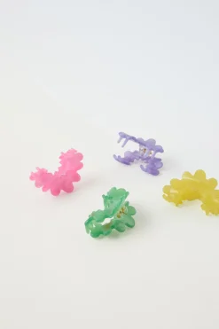 Niños ZARA 1½ - 6 Años·Accesorios|6 - 14 Años·Accesorios<PACK CUATRO PINZAS ONDAS