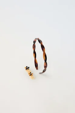 Niños ZARA 1½ - 6 Años·Accesorios|6 - 14 Años·Accesorios<PACK DIADEMA Y PINZA FLORES